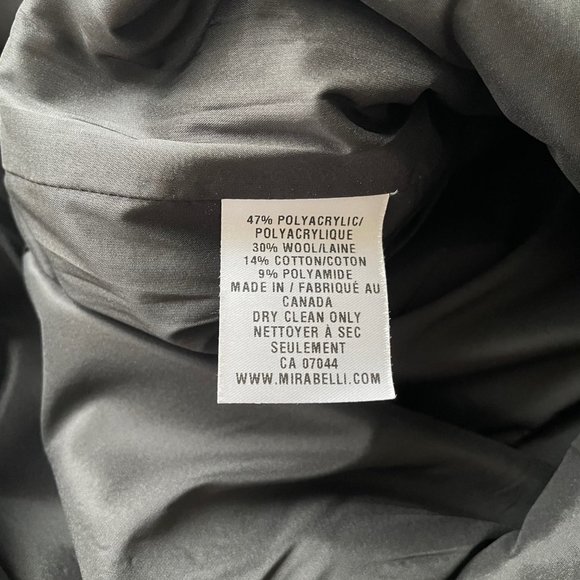 Franco Mirabelli Tweed Dress with 3/4 Sleeves - Picture 6 of 15